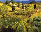 Philip Craig Canvas Paintings - Mount Ventoux